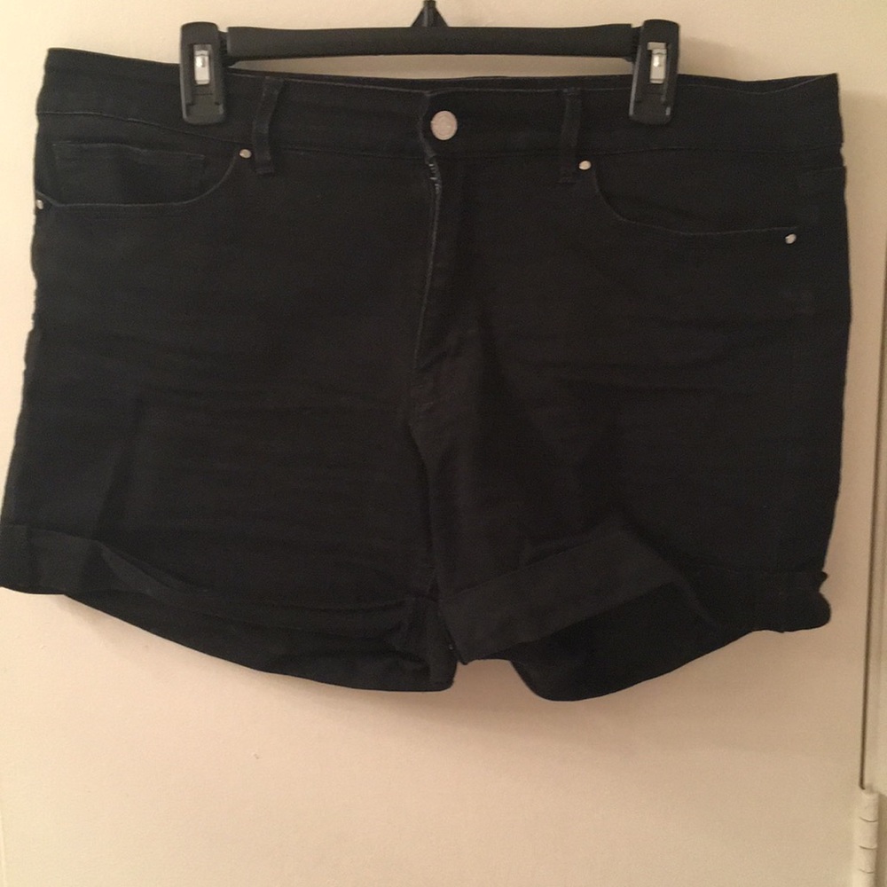 Black shorts